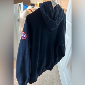 Canada Goose Huron Hoody in Navy Blue